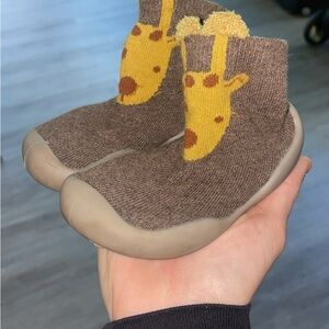 Baby grip shoe socks